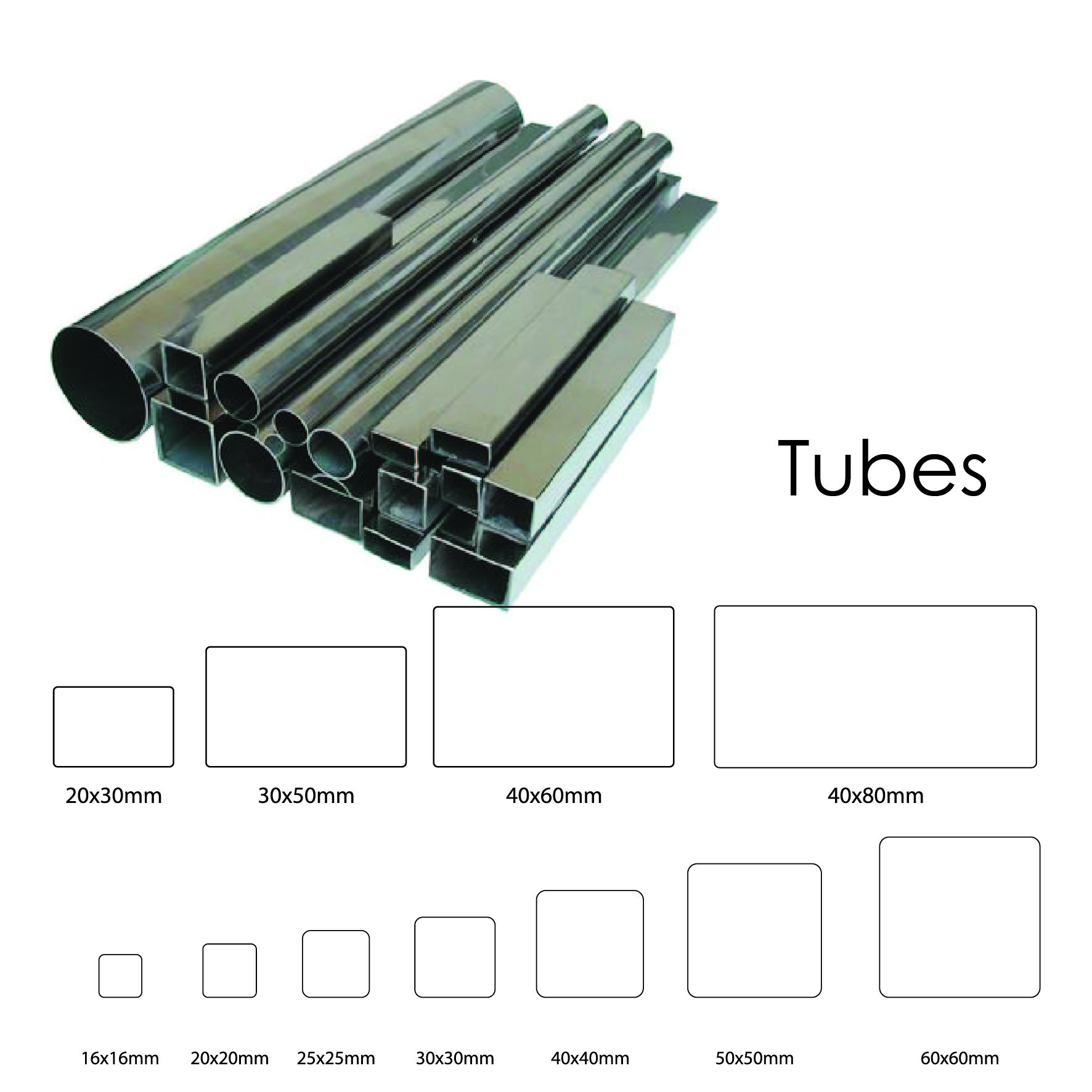 Square & Rectangle  (MS) Mild Steel Tubes - image 2