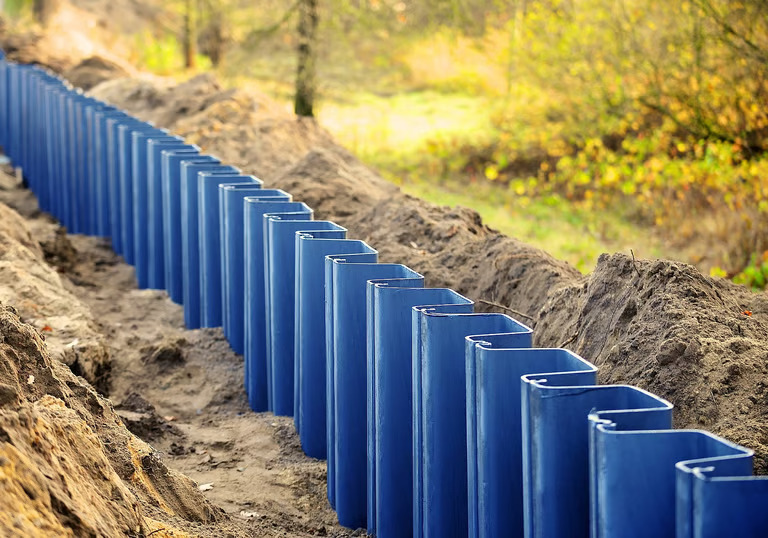 Vinyl Sheet Piles - main image