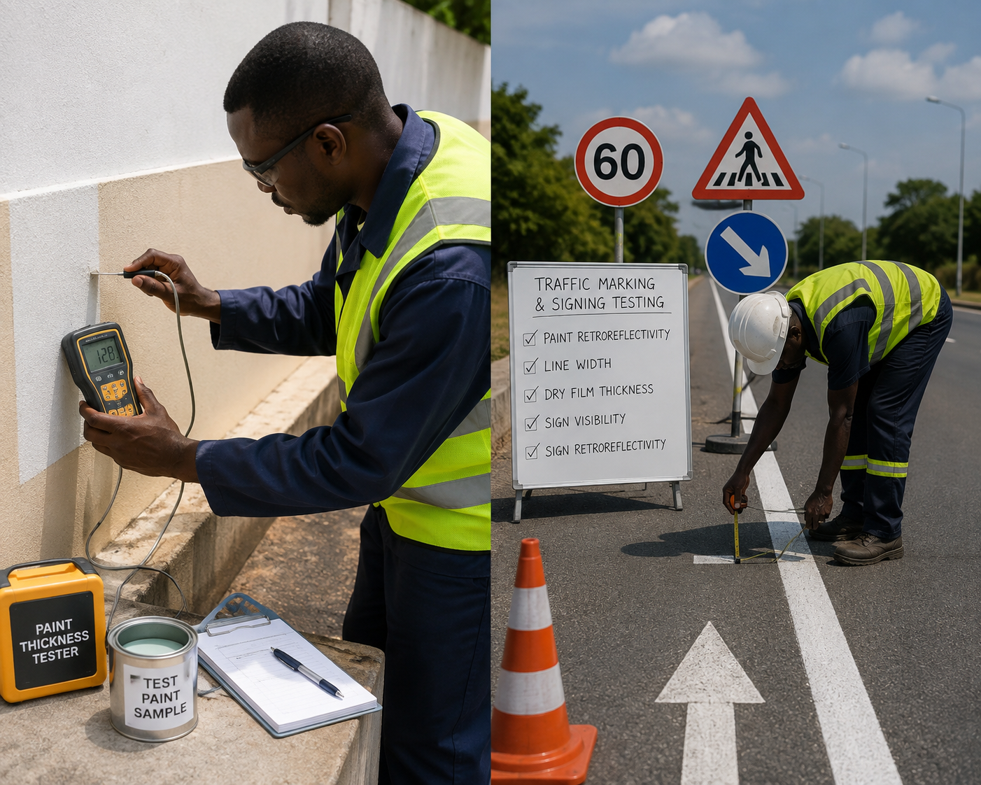 Painting and Traffic Marking & Signing Testing Services - main image